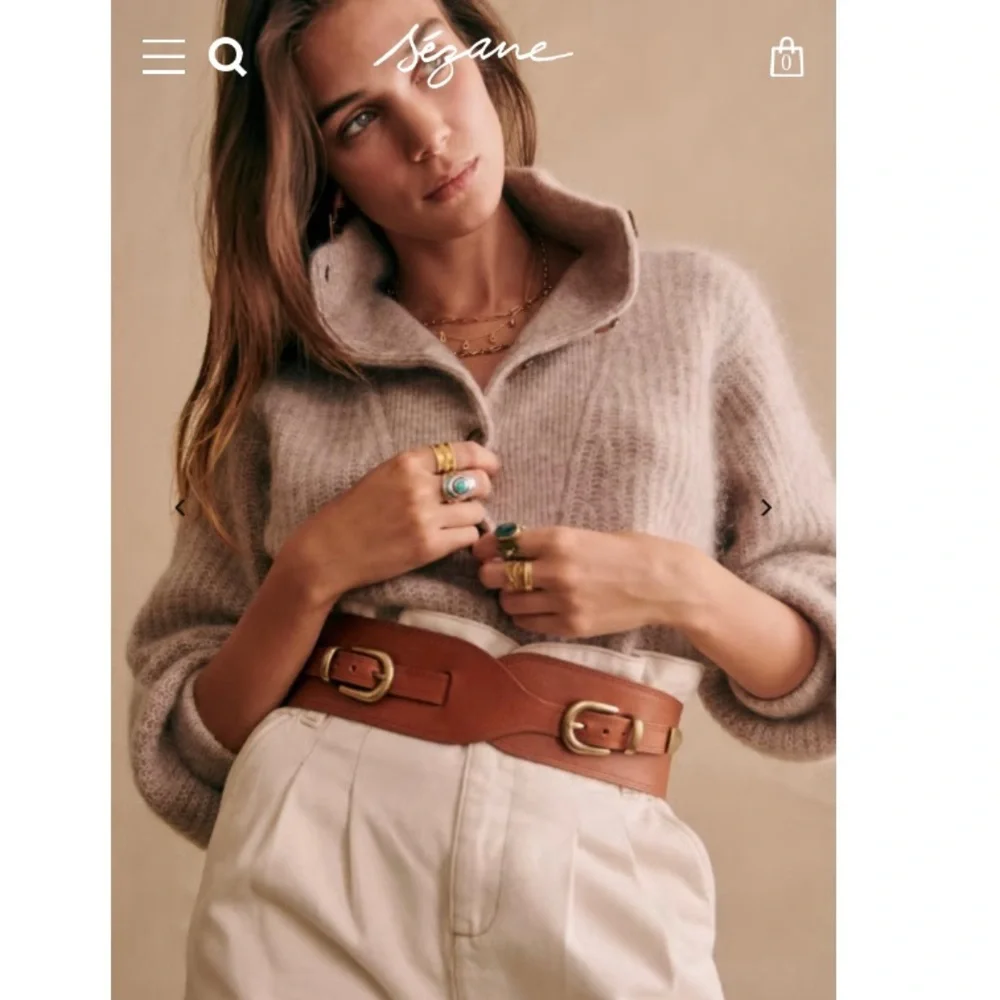 Sezane Gisele Belt- 90cm - Picture 2 of 11